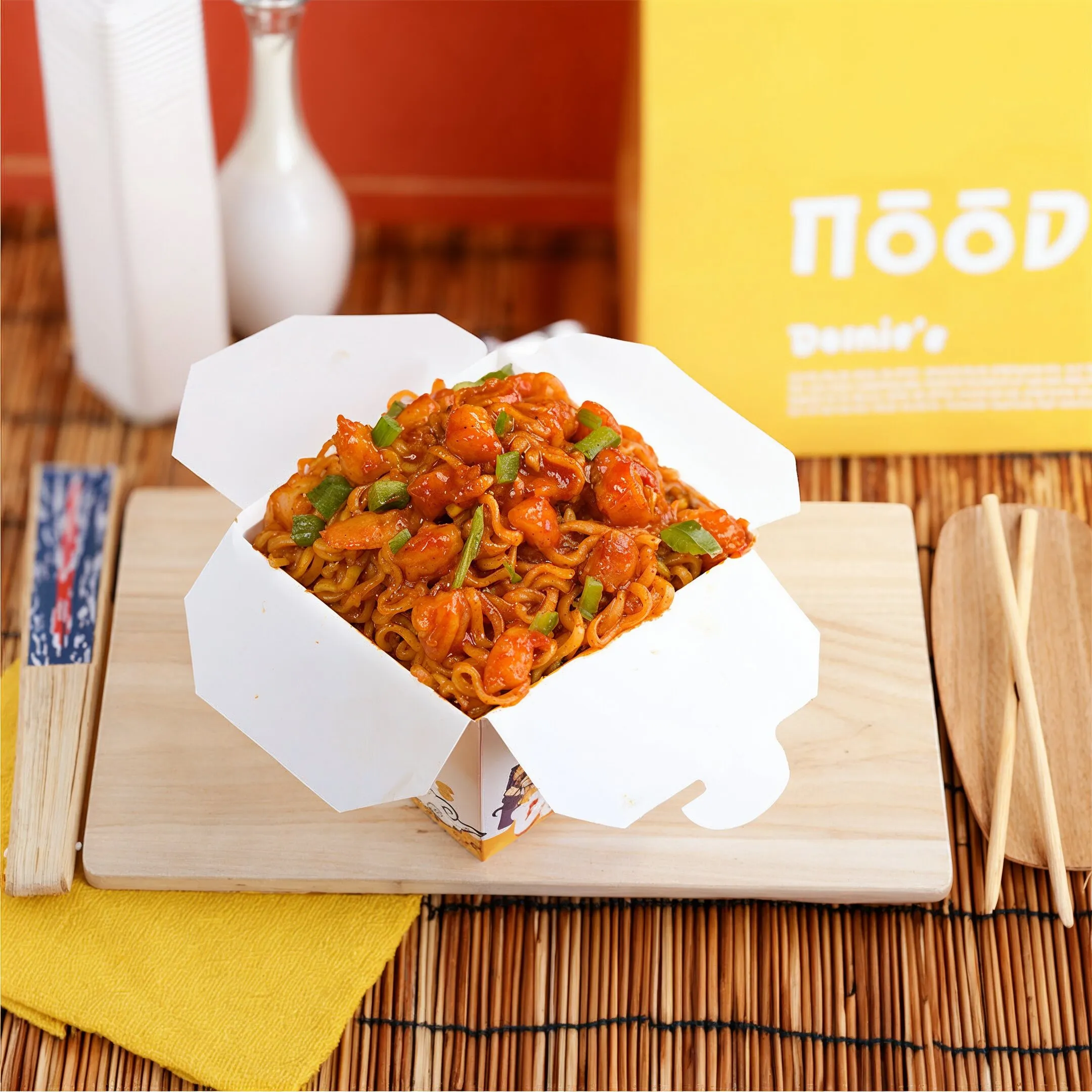 Shrimp Habanero Noodles